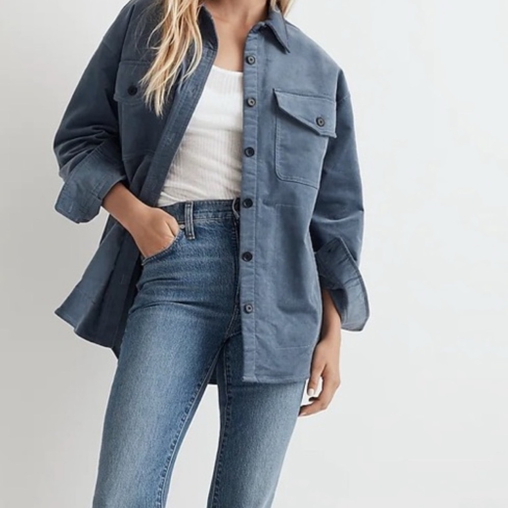 NWT Madewell oversized shacket